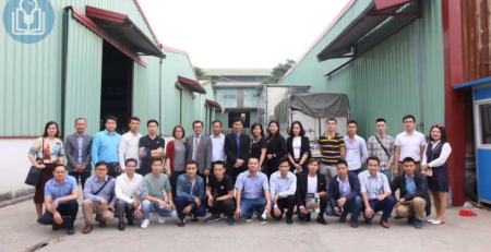 Lớp CPO09 tham quan kiến tập tại Công ty Cổ phần Thiết Bị Năm Sao Việt