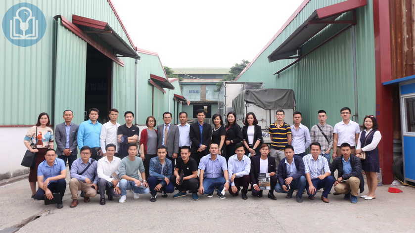 Lớp CPO09 tham quan kiến tập tại Công ty Cổ phần Thiết Bị Năm Sao Việt