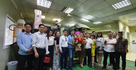 CEO150 kiến tập tại Công ty TNHH Cơ khí Chính xác Hà Nội CNC – Mê Linh
