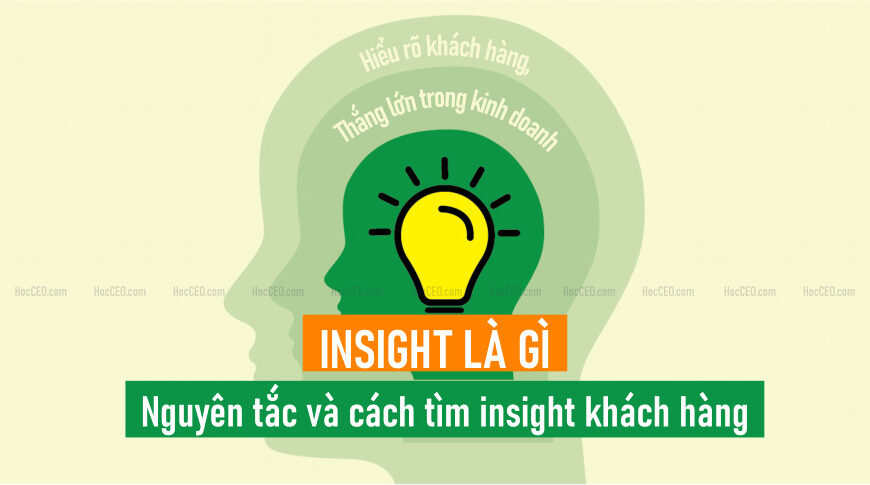 Insight là gì? Nguyên tắc và cách tìm insight khách hàng
