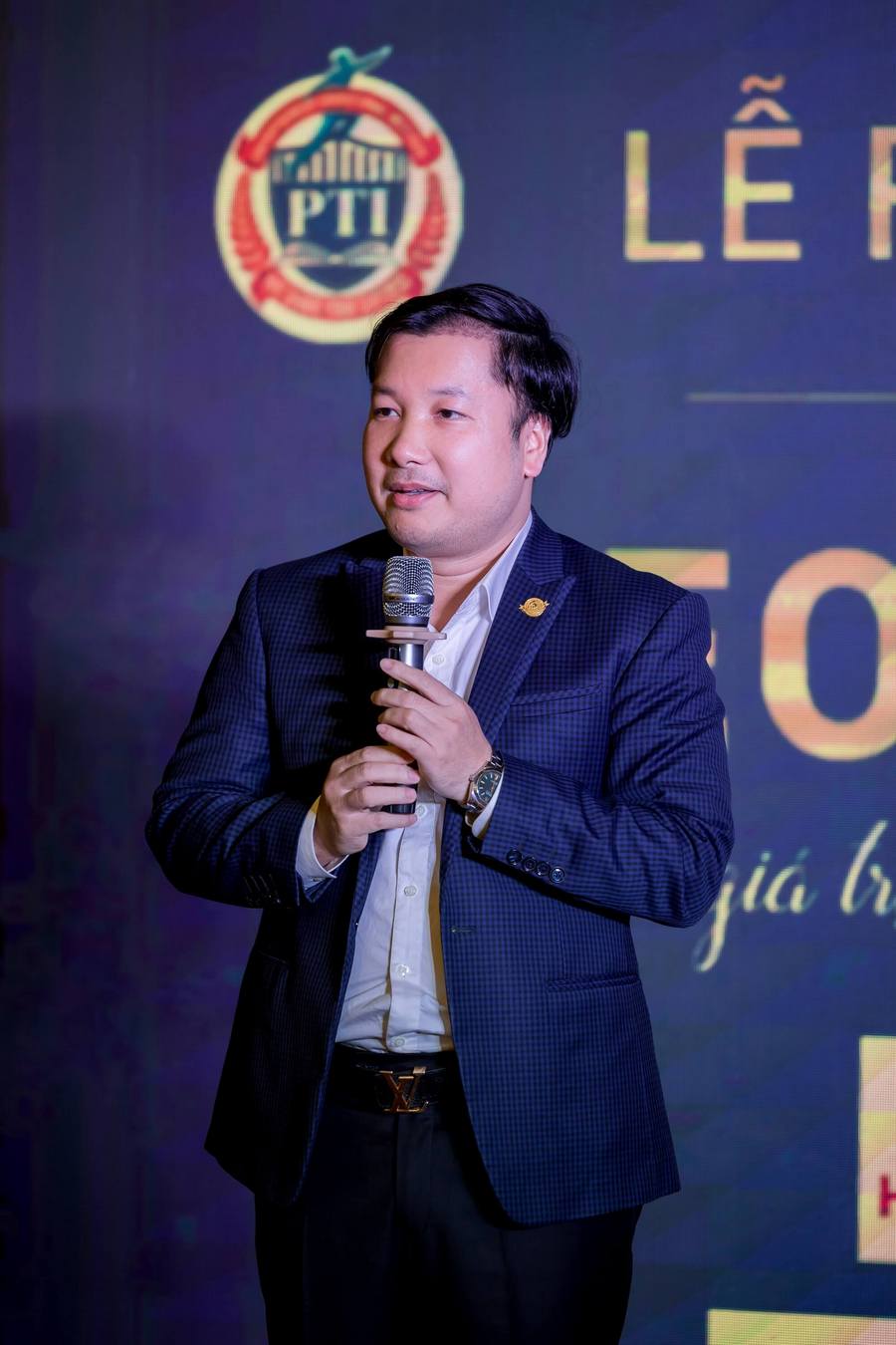 Ông Triệu Văn Dương - Chủ tịch - Tổng Giám đốc Tổ chức Giáo dục Đào tạo PTI