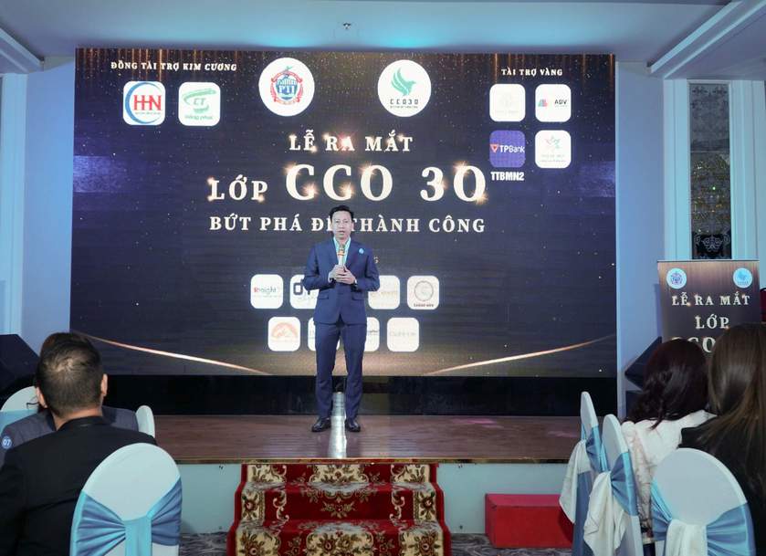 Lễ ra mắt lớp CCO - Giám đốc kinh doanh K30